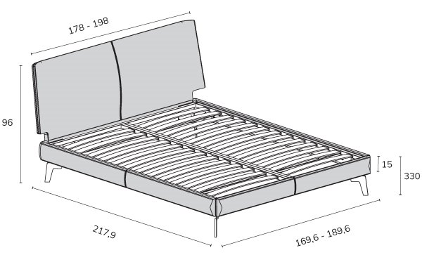 bedden S Aliante soft afmetingen technisch bed habits Nieuw